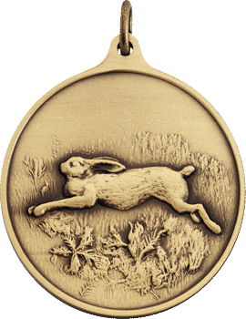 Medaille - Hase