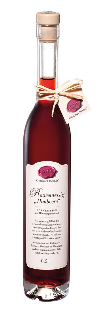 Rotweinessig "Himbeere" (Flasche 0,2l)
