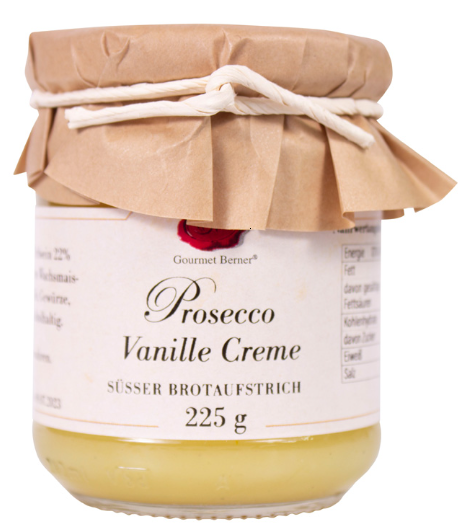 Prosecco Vanille Creme (Glas 225g)